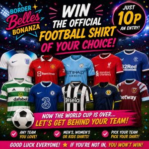 Win the Official Football Shirt of your choice.